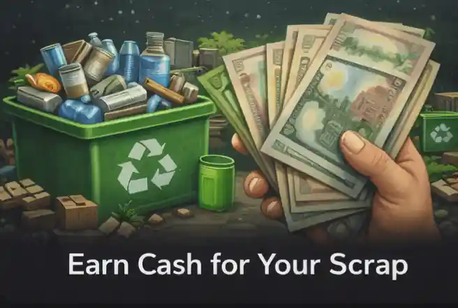 Earn from waste 
